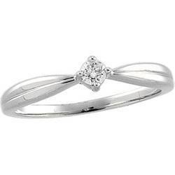 14K White Gold Diamond Ringwhite 