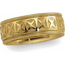 14K White Gold Design Bandwhite 
