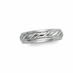 14K White Gold Design Bandwhite 