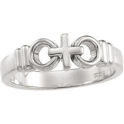 14K Yellow Gold Joined By Christ Ring - Size 10yellow 