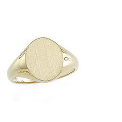 10K Yellow Gold Signet Ringyellow 