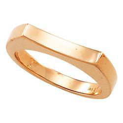 14K Rose Gold Metal Fashion Ringrose 