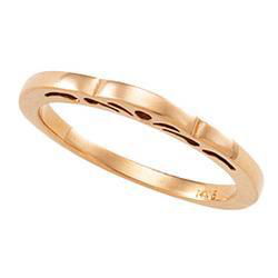 14K Rose Gold Metal Fashion Ringrose 