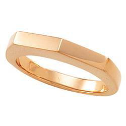 14K Rose Gold Metal Fashion Stackable Ringrose 