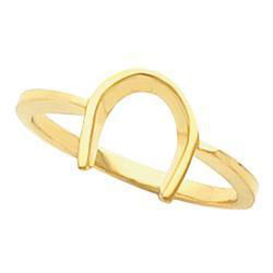 14K White Gold Western Style Mountingwhite 
