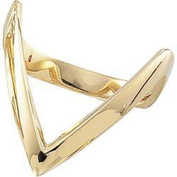 14K White Gold Metal Fashion Ringwhite 