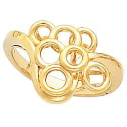 14K White Gold Metal Fashion Ringwhite 