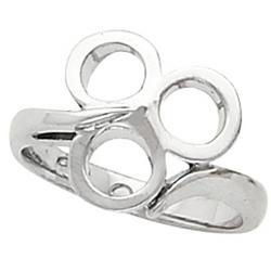 14K White Gold Metal Fashion Ringwhite 