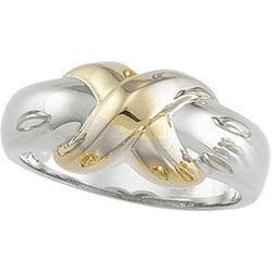 14K White Gold Metal Fashion Ringwhite 