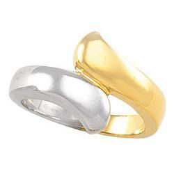 14K White Gold Metal Fashion Ringwhite 