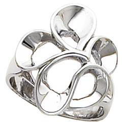 14K White Gold Metal Fashion Ringwhite 