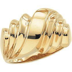 14K White Gold Metal Fashion Ringwhite 