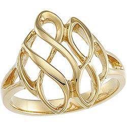 14K White Gold Metal Fashion Ringwhite 