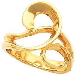 14K White Gold Metal Fashion Ringwhite 