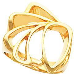 14K White Gold Metal Fashion Ringwhite 