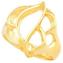 14K White Gold Metal Fashion Ringwhite 