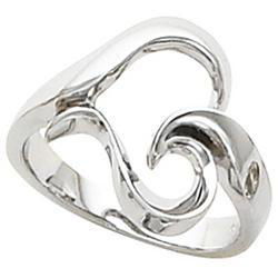 14K White Gold Metal Fashion Ringwhite 
