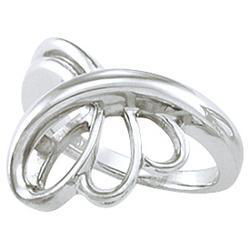 14K White Gold Metal Fashion Ringwhite 