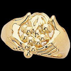14K Yellow Gold Fruit Of The Vine Ringyellow 