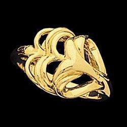14K Yellow Gold Metal Fashion Ringyellow 