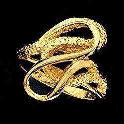 14K Yellow Gold Metal Fashion Ringyellow 