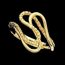 14K Yellow Gold Metal Fashion Ringyellow 