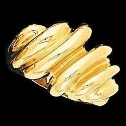 14K Yellow Gold Metal Fashion Ringyellow 