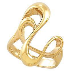 14K Yellow Gold Metal Fashion Ringyellow 