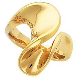 14K Yellow Gold Metal Fashion Ringyellow 