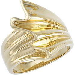 14K Yellow Gold Metal Fashion Ringyellow 