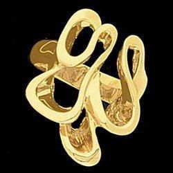 14K Yellow Gold Metal Fashion Ringyellow 