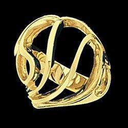 14K Yellow Gold Metal Fashion Ringyellow 