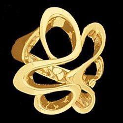 14K Yellow Gold Metal Fashion Ringyellow 