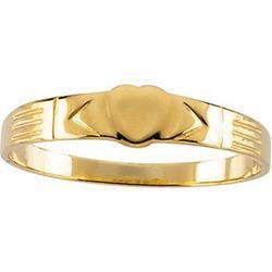 14K Yellow Gold Children's Heart Ringyellow 