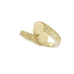 14K Yellow Gold Signet Ringyellow 