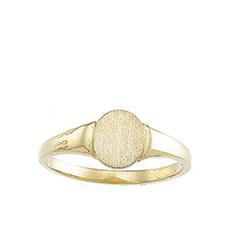 14K Yellow Gold Signet Ringyellow 