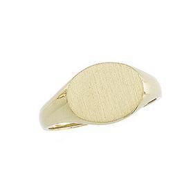 14K Yellow Gold Signet Ringyellow 