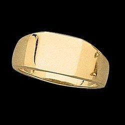 14K Yellow Gold Signet Ringyellow 