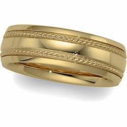14K Yellow Gold Design Bandyellow 