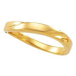 14K Yellow Gold Stackable Metal Fashion Ringyellow 