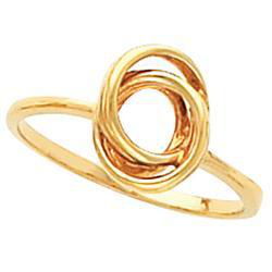 14K Yellow Gold Metal Fashion Ringyellow 