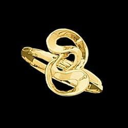 14K Yellow Gold Metal Fashion Ringyellow 