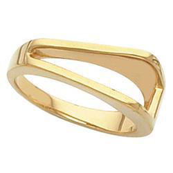 14K Yellow Gold Metal Fashion Ringyellow 