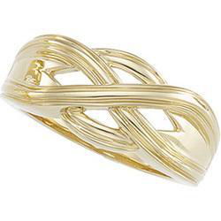 14K Yellow Gold Metal Fashion Ringyellow 