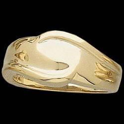 14K Yellow Gold Metal Fashion Ringyellow 