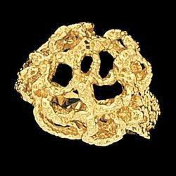 14K Yellow Gold Metal Fashion Ringyellow 