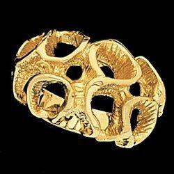 14K Yellow Gold Metal Fashion Ringyellow 