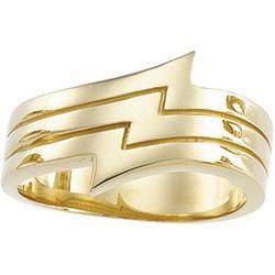 14K Yellow Gold Metal Fashion Ringyellow 