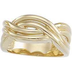 14K Yellow Gold Metal Fashion Ringyellow 