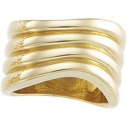 14K Yellow Gold Metal Fashion Ringyellow 